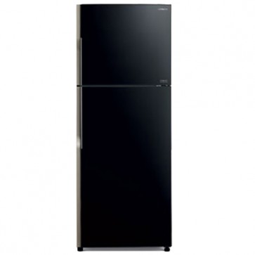 Hitachi R-VG400PND8 -GBK-NSL 2 Star Inverter Refrigerator 375 L Glass Black (2 Door)