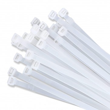 Arcos Nylon Cable tie 4-inch (100mm X 1.8mm) (Pack of 100) White
