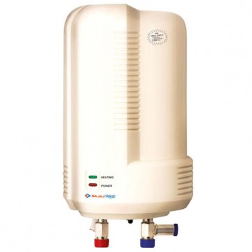 Bajaj New Majesty SS IWH Ivory 3L Instant Water Heater (White)