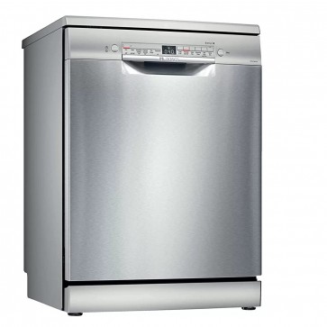 Bosch SMS6ITI01I Dishwasher Free Standing 14 Place Settings Silver Inox (Fingerprint Free Steel)
