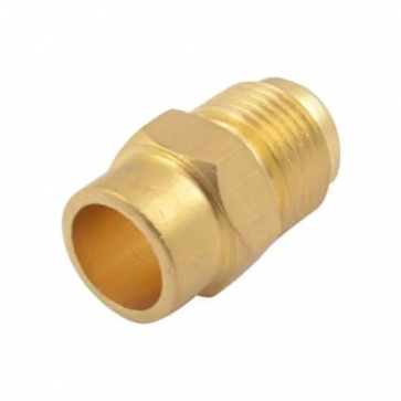 Totaline Brass Hex Condenser Union 1/2 inch (Pack of 4)