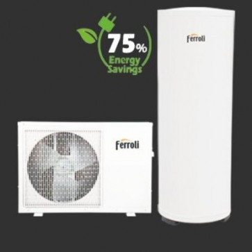 Ferroli Split Heat Pump 150 litre Water Heater