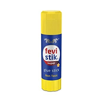 Pidilite Fevistick Super Glue Stick Transparent Non Toxic Adhesive 25g (Pack of 4)