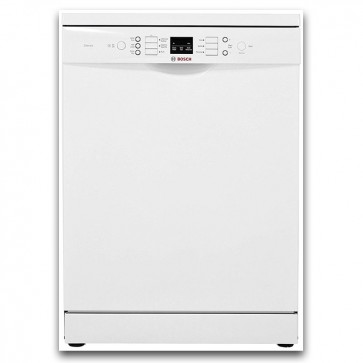 Bosch SMS66GW01I Free Standing 13 Place Settings Dishwasher (White)