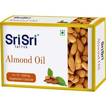 Sri Sri Tattava Ayurveda Almond Oil Capsule (30 Capsules)