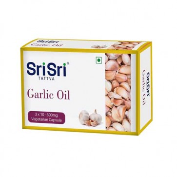Sri Sri Tattava Ayurveda Garlic Oil Capsule (30 Capsules)