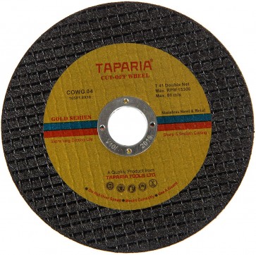 Taparia COWG 2GR04 4 inch Green 2 Net Cutting Wheel (Pack of 70)