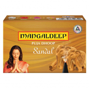Mangaldeep Sandal Dhoop (Pack of 5)