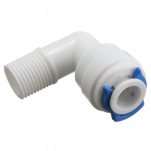 RO Membrane Housing Elbow Connector 1/4 x 1/8 inch (Pack of 6)