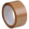 Super 2 inch Brown Packing Tape 100 meter (Pack of 6)